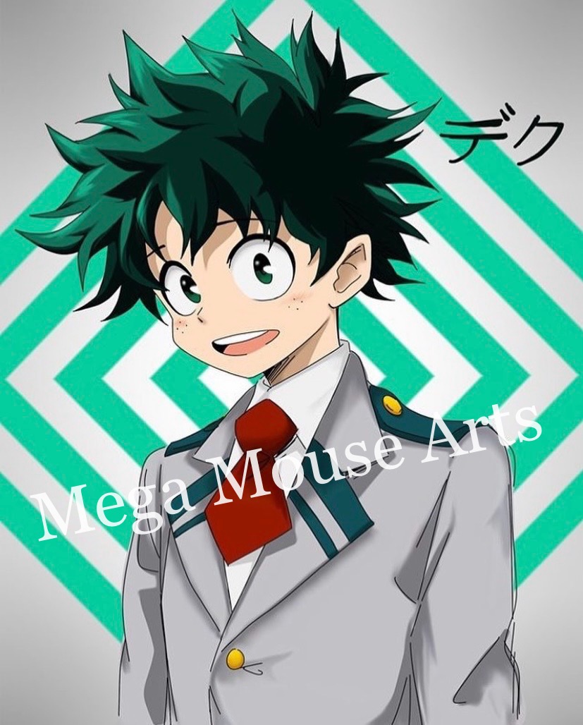 Anime – Boku No Hero Academia – Midoriya Izuku / Deku – Welcome to  MegaMouseArts!