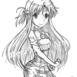 Anime - Sword Art Online - Yuuki Asuna Sketch