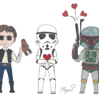 Valentine's Day Chibi Group