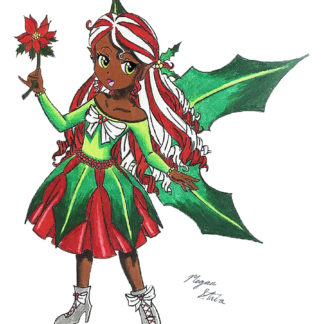 Fairy - Christmas Fairy "Peppermint"