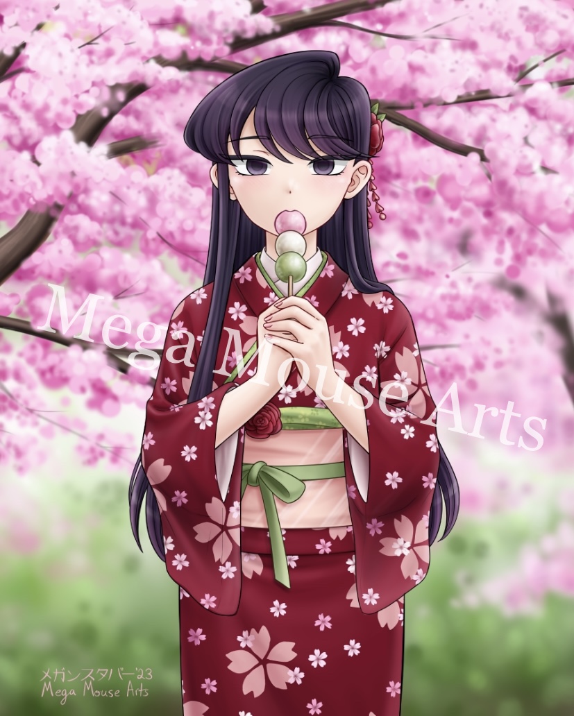 Anime – Komi San – Kimono – Welcome to MegaMouseArts!