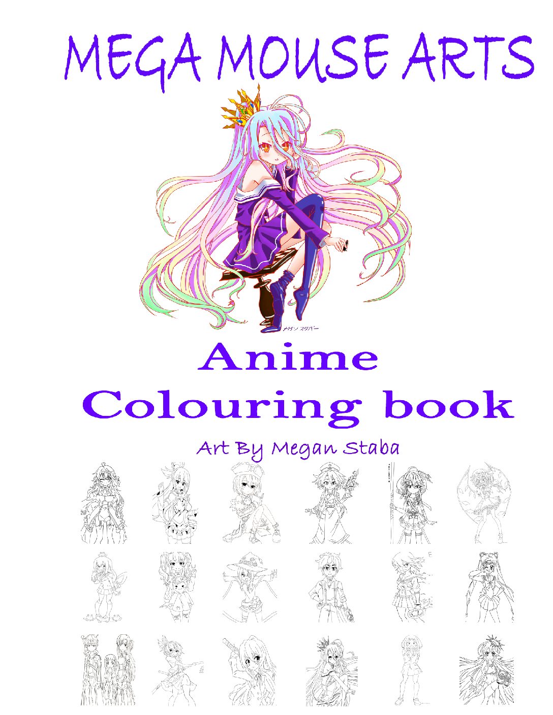 Colouring Book – Anime – Welcome to MegaMouseArts!