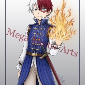 Anime - Boku No Hero Academia - Todoroki (Fantasy Version)