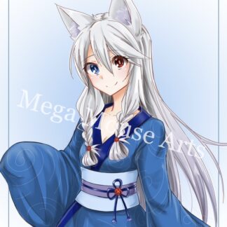 Original Character - Aoi / Kitsune Girl