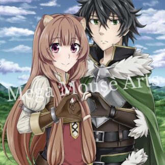 Anime - The Rising of the Shield Hero - Raphtalia and Naofumi