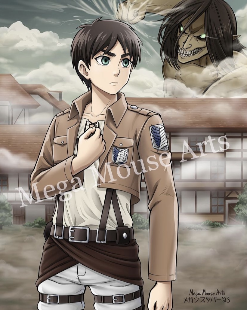 Anime – Attack on Titan – Eren Yeager – Welcome to MegaMouseArts!