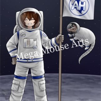 Original Character - Annie and Armadillo Moonwalk